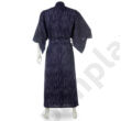 Kasuri Lange Kimono Blau