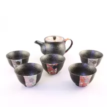 Yuzen Tee-Set für 5
