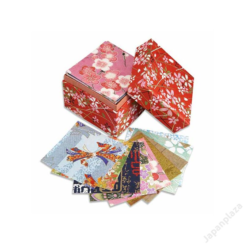 Washi origami papier v krabičke